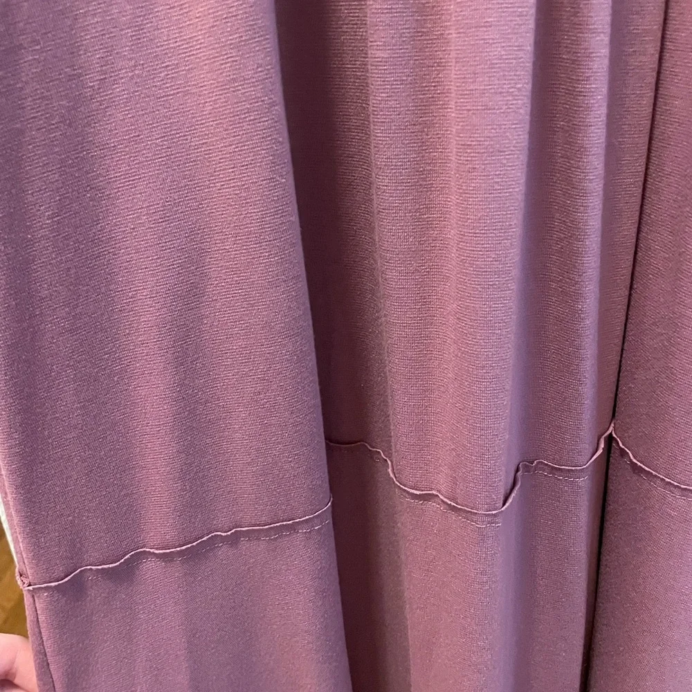 Magenta Midi, Long Sleeve Dress - Picture 6 of 9